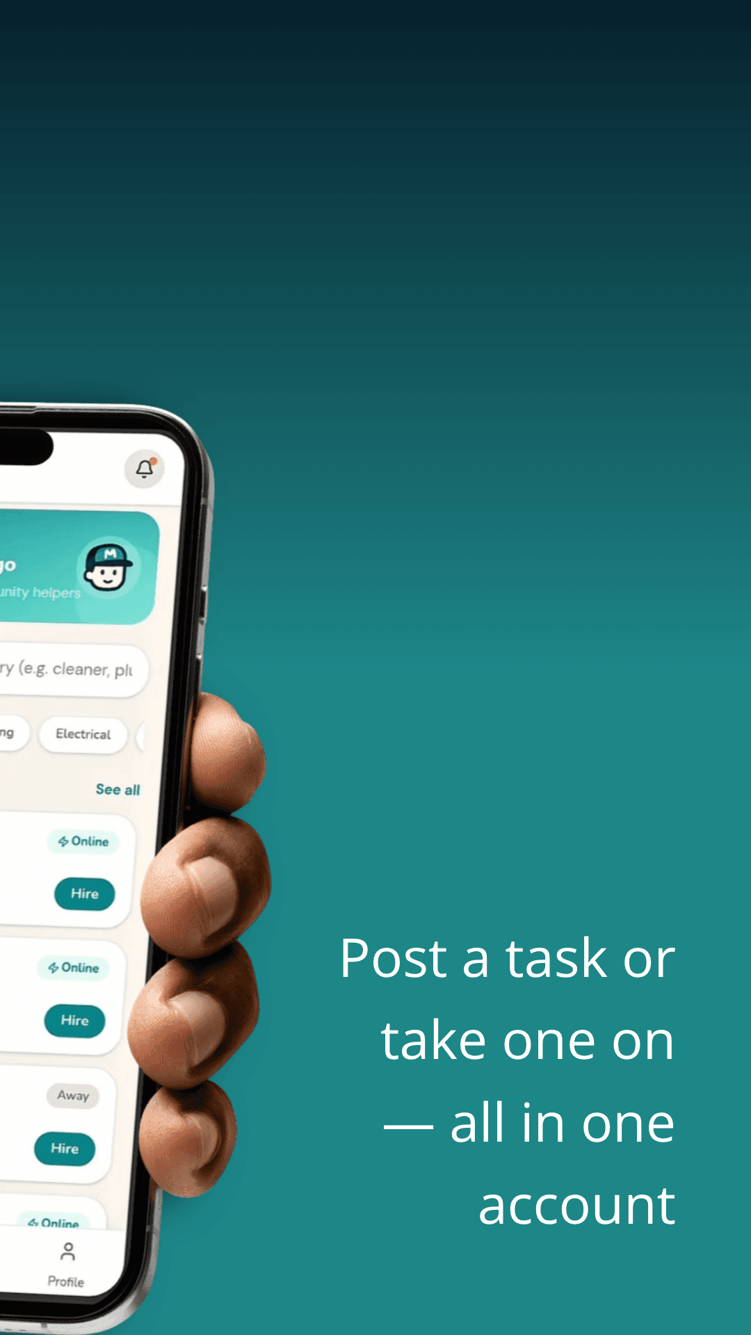 Two ways to use one account